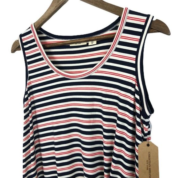 Christian Siriano Womens Tank Top Twisted Med NEW - Picture 1 of 7